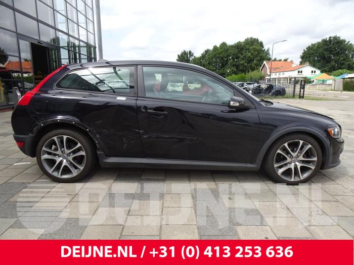 Volvo C30 1.6 D 16V Samochód złomowany (2007, Czarny)