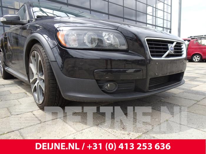 Volvo C30 1.6 D 16V Samochód złomowany (2007, Czarny)
