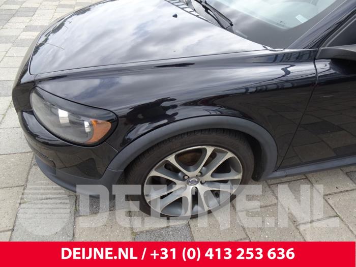 Volvo C30 1.6 D 16V Samochód złomowany (2007, Czarny)