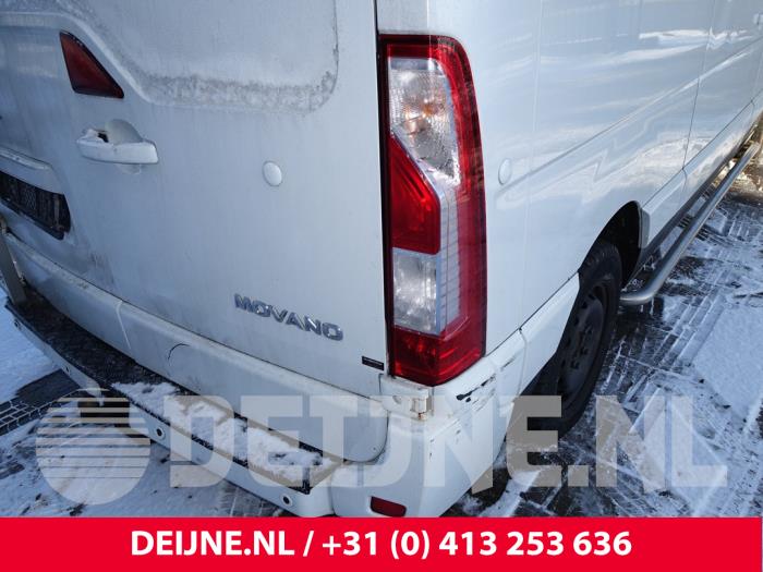 Opel Movano 2.3 CDTi 16V RWD Salvage vehicle (2010, White)