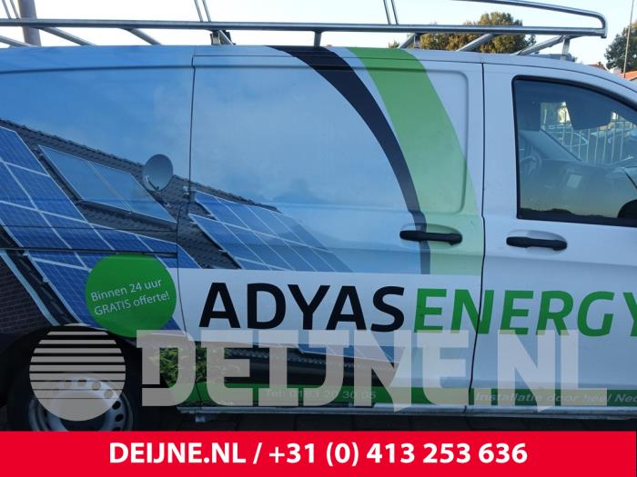 Mercedes Vito 1.6 111 CDI 16V Vehículo de desguace (2018, Blanco)