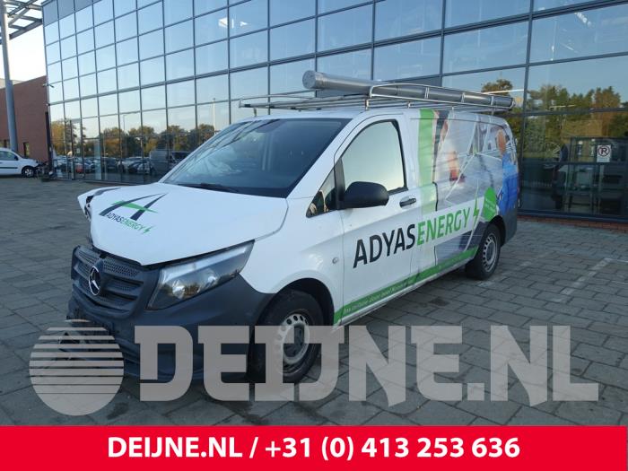 Mercedes Vito 1.6 111 CDI 16V Vehículo de desguace (2018, Blanco)