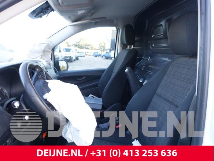 Mercedes Vito 1.6 111 CDI 16V Vehículo de desguace (2018, Blanco)