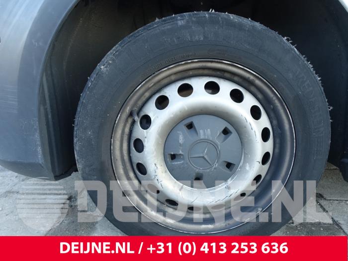 Mercedes Vito 1.6 111 CDI 16V Vehículo de desguace (2018, Blanco)