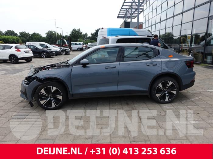Polestar Polestar 2 78kWh Long Range Single Motor Vehículo de desguace (2023, Gris)