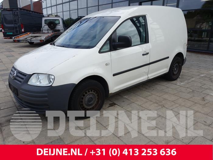Volkswagen Caddy III 1.9 TDI Samochód złomowany (2004, Bialy)