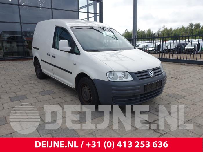 Volkswagen Caddy III 1.9 TDI Samochód złomowany (2004, Bialy)
