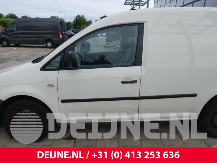Volkswagen Caddy III 1.9 TDI Samochód złomowany (2004, Bialy)
