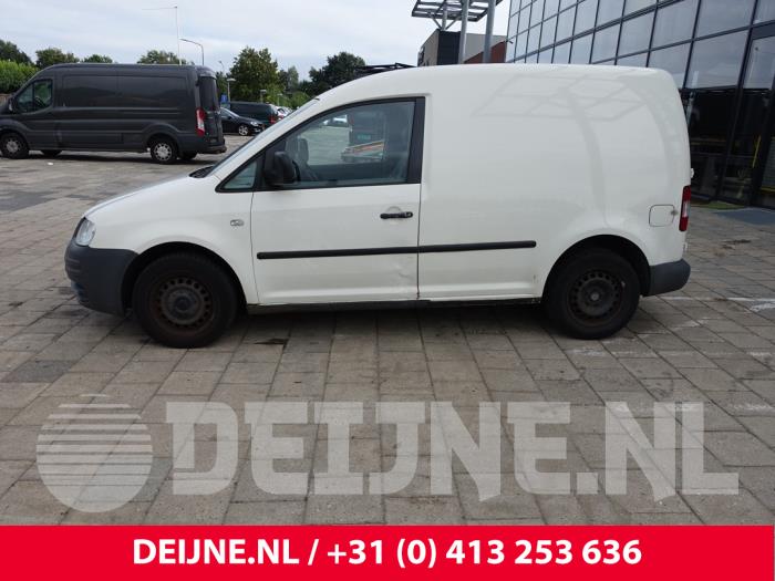 Volkswagen Caddy III 1.9 TDI Samochód złomowany (2004, Bialy)