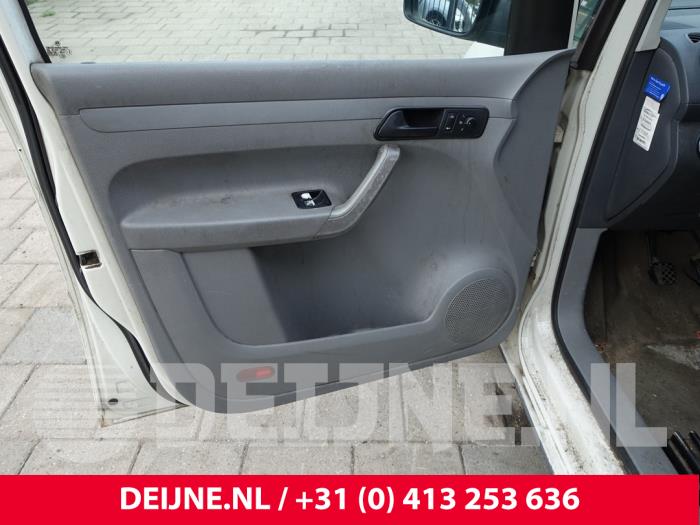 Volkswagen Caddy III 1.9 TDI Samochód złomowany (2004, Bialy)