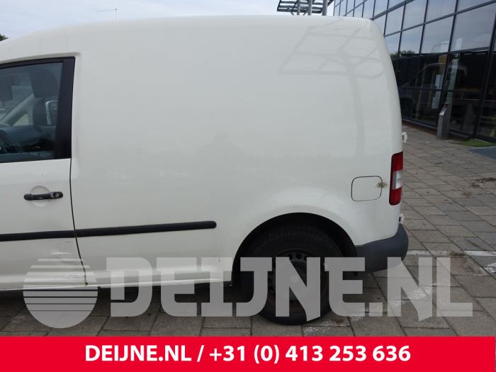 Volkswagen Caddy III 1.9 TDI Samochód złomowany (2004, Bialy)