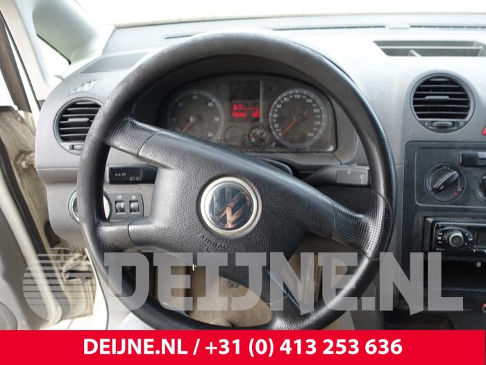 Volkswagen Caddy III 1.9 TDI Samochód złomowany (2004, Bialy)
