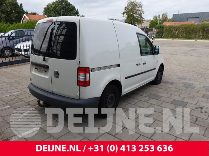 Volkswagen Caddy III 1.9 TDI Samochód złomowany (2004, Bialy)