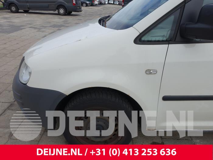 Volkswagen Caddy III 1.9 TDI Samochód złomowany (2004, Bialy)