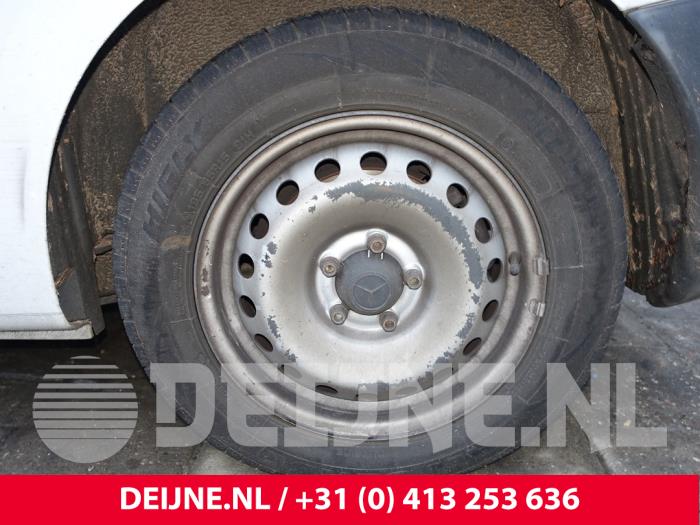 Mercedes Citan 1.5 108 CDI Euro 6 Épave (2017, Blanc)