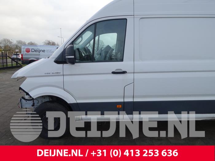 MAN TGE 2.0 TDI Vehículo de desguace (2021, Blanco)