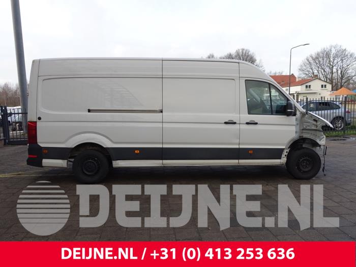 MAN TGE 2.0 TDI Vehículo de desguace (2021, Blanco)