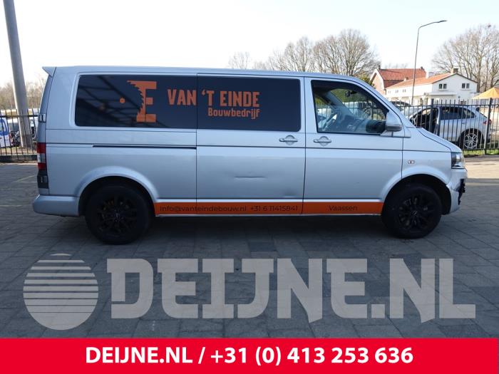 Volkswagen Transporter T5 2.0 BiTDI DRF Épave (2011, Métallisé, Gris argenté)