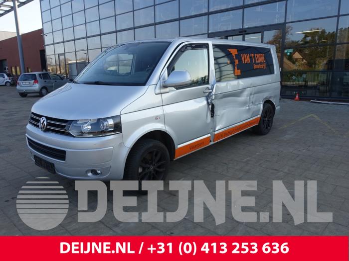 Volkswagen Transporter T5 2.0 BiTDI DRF Épave (2011, Métallisé, Gris argenté)