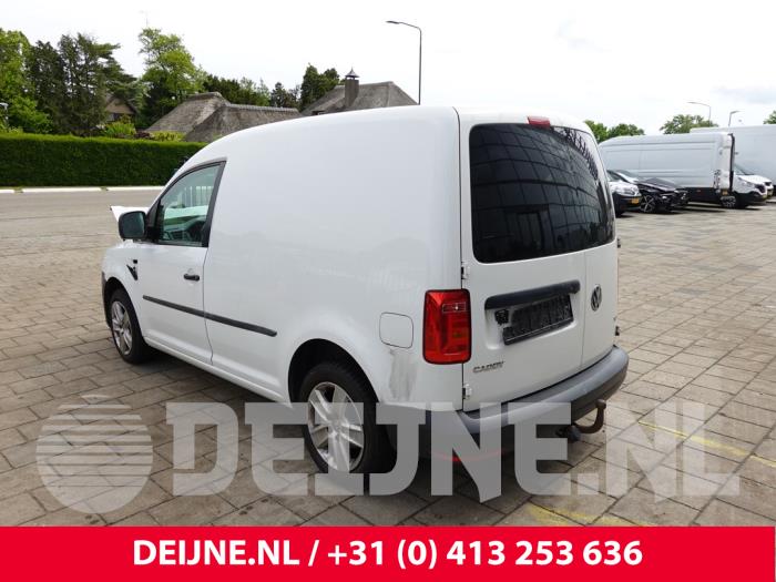 Volkswagen Caddy IV 2.0 TDI 102 Épave (2017, Blanc)