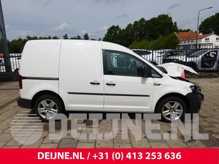 Volkswagen Caddy IV 2.0 TDI 102 Épave (2017, Blanc)