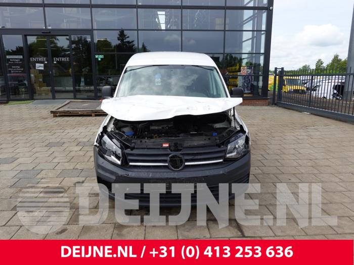 Volkswagen Caddy IV 2.0 TDI 102 Épave (2017, Blanc)