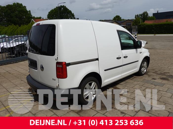Volkswagen Caddy IV 2.0 TDI 102 Épave (2017, Blanc)