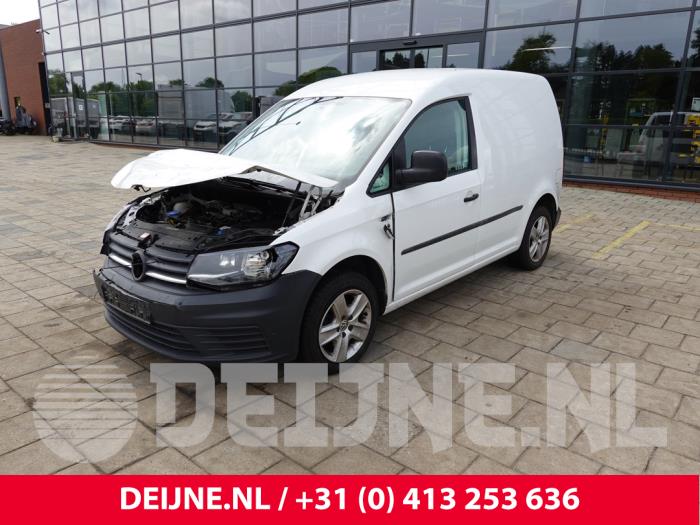 Volkswagen Caddy IV 2.0 TDI 102 Épave (2017, Blanc)
