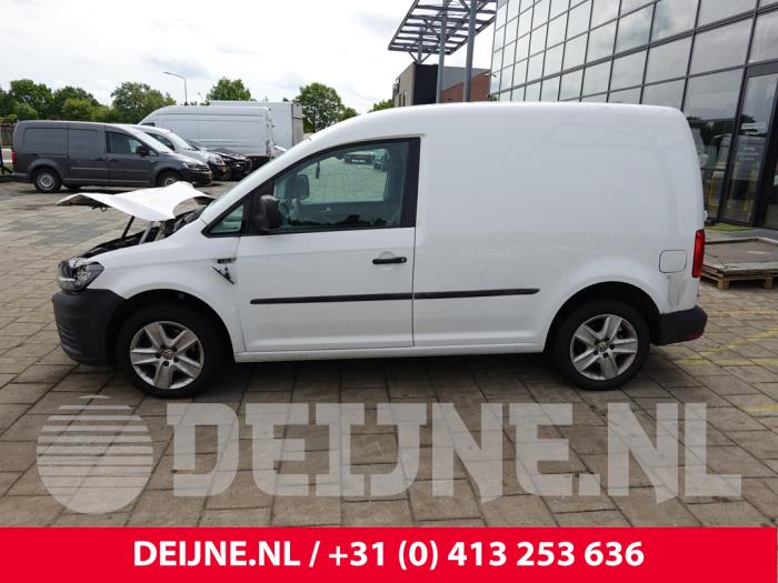 Volkswagen Caddy IV 2.0 TDI 102 Épave (2017, Blanc)