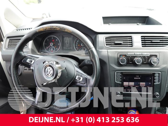 Volkswagen Caddy IV 2.0 TDI 102 Épave (2017, Blanc)