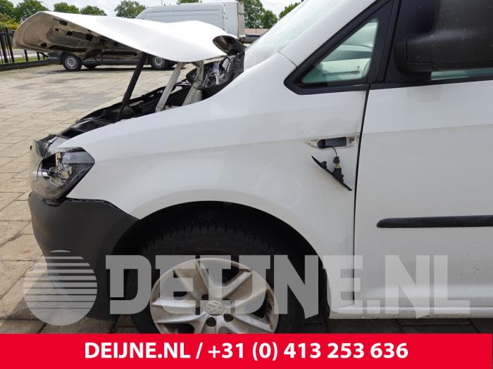 Volkswagen Caddy IV 2.0 TDI 102 Épave (2017, Blanc)