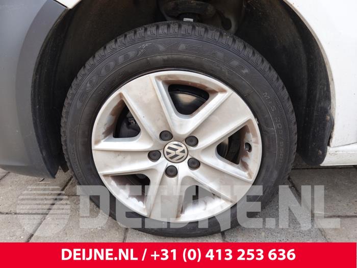 Volkswagen Caddy IV 2.0 TDI 102 Épave (2017, Blanc)