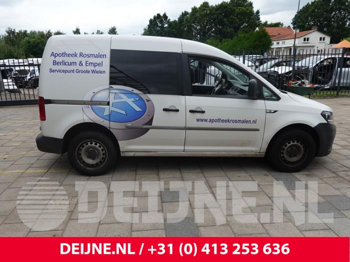 Volkswagen Caddy IV 2.0 TDI 75 Épave (2018, Blanc)