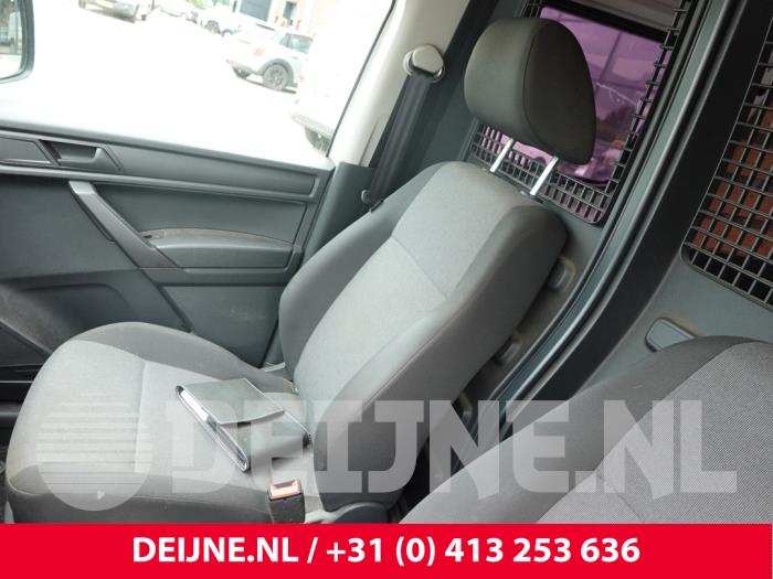 Volkswagen Caddy IV 2.0 TDI 75 Épave (2018, Blanc)