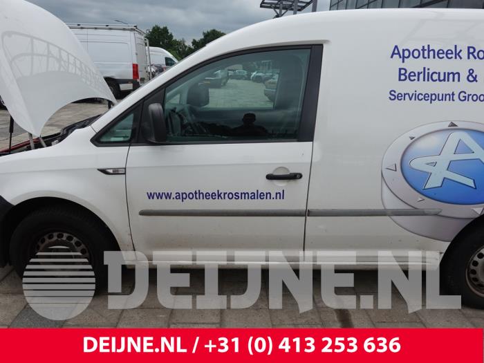 Volkswagen Caddy IV 2.0 TDI 75 Épave (2018, Blanc)