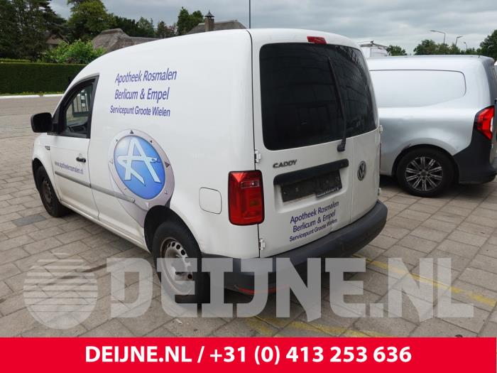Volkswagen Caddy IV 2.0 TDI 75 Épave (2018, Blanc)