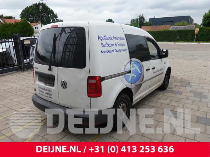 Volkswagen Caddy IV 2.0 TDI 75 Épave (2018, Blanc)