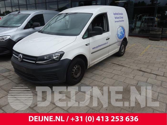 Volkswagen Caddy IV 2.0 TDI 75 Épave (2018, Blanc)
