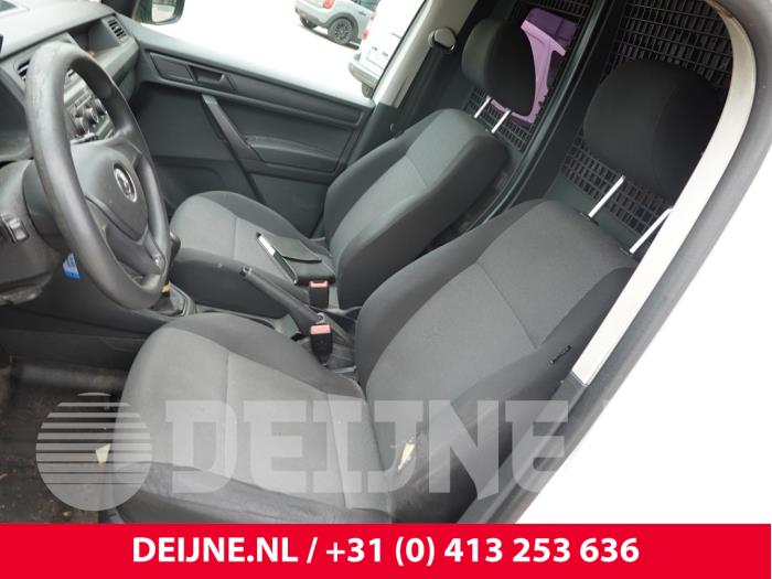 Volkswagen Caddy IV 2.0 TDI 75 Épave (2018, Blanc)