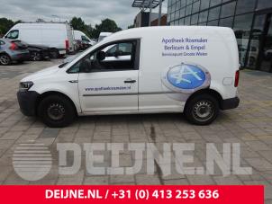 Volkswagen Caddy IV 2.0 TDI 75 Épave (2018, Blanc)