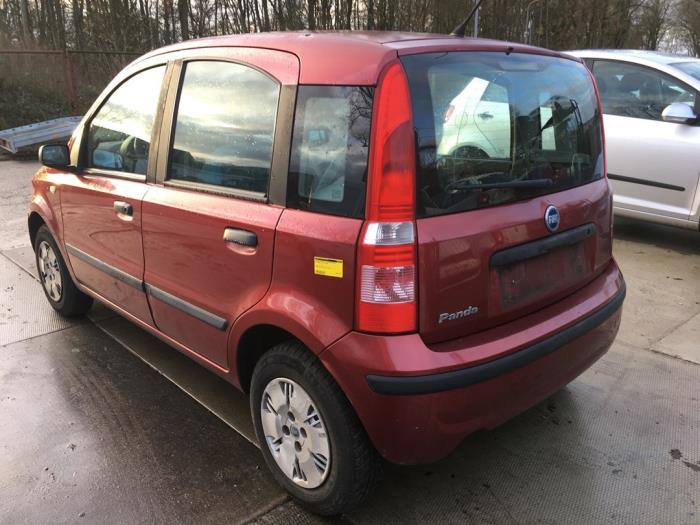 Fiat Panda 1.2 Fire Samochód złomowany (2004, Czerwony)