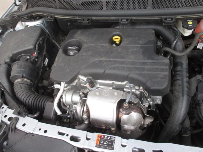 Opel Astra K Sports Tourer 1.0 Turbo 12V Épave (2018, Gris)