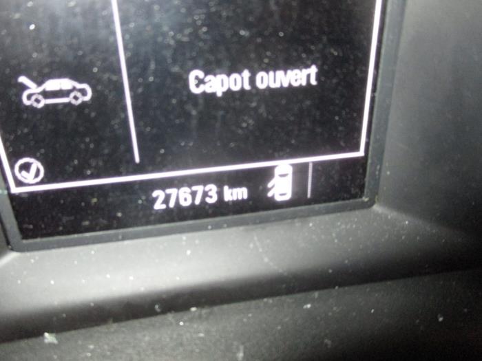Opel Astra K Sports Tourer 1.0 Turbo 12V Épave (2018, Gris)