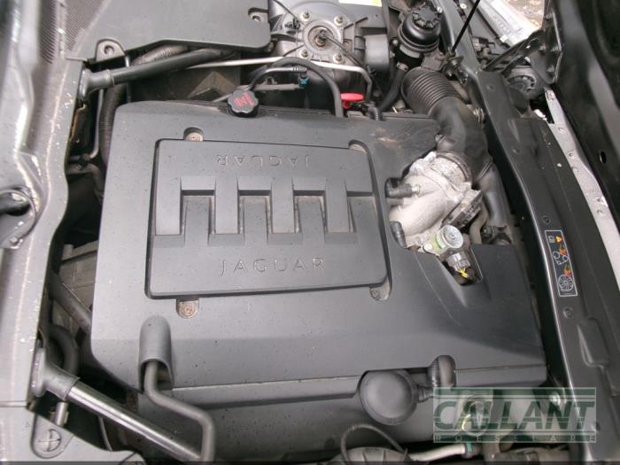 Jaguar XK Convertible 4.2 V8 32V Samochód złomowany (2007, Szary)