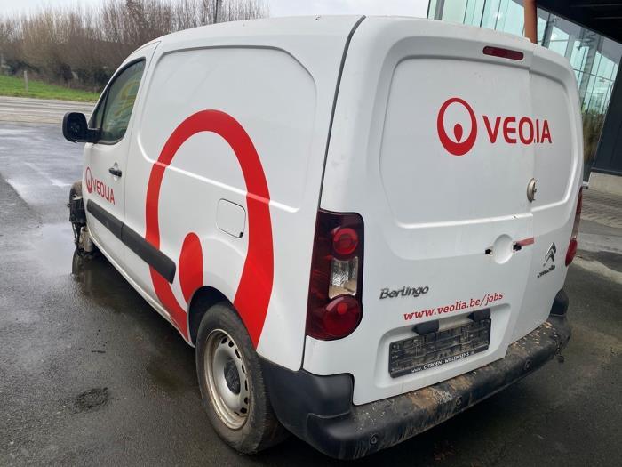 Citroen Berlingo 1.6 HDi 90 Samochód złomowany (2016, Bialy)
