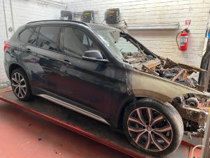 BMW X1 sDrive 18d 2.0 16V Épave (2016, Métallisé, Noir)