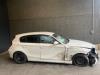 BMW 1 serie 116i 1.6 16V Salvage vehicle (2008, White)