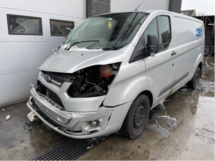 Ford Transit Custom 2.2 TDCi 16V Épave (2016, Gris foncé, Argenté)