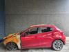 Mazda 2 1.5 SkyActiv-G 90 Samochód złomowany (2019, Czerwony)