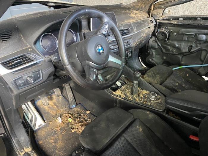 BMW X2 xDrive 18d 2.0 16V Salvage vehicle (2019, Metallic, Black, Sapphire blue, Sapphire black)